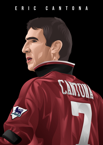 Eric Cantona Print