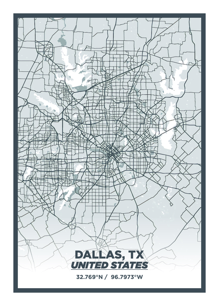 DALLAS Print