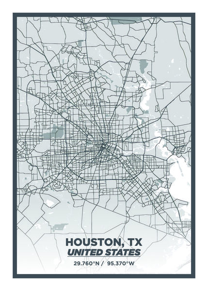 HOUSTON Print
