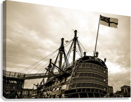 HMS Victory Canvas Print