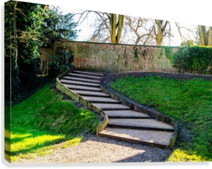 Stratford Steps Canvas Print