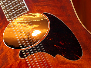 Shimmering 12 String Sunset