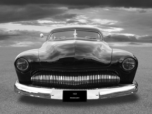 1949 Mercury Eight Coupe Front End