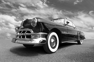 1950 Pontiac Silver Streak BW
