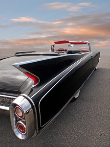 1960 Cadillac Eldorado Biarritz Tail Fin