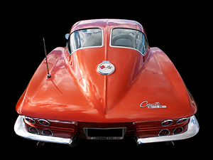 1963 Corvette Stingray Split Window Rear