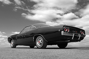 1968 Black Charger RT