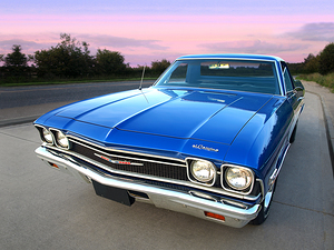 Chevrolet El Camino at Sunset