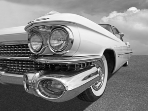 Chrome Heaven - 59 Cadillac in Black and White