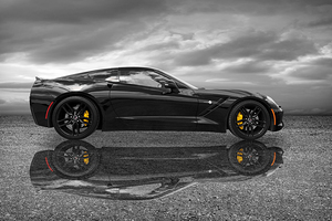 Corvette Stingray C7 Reflection