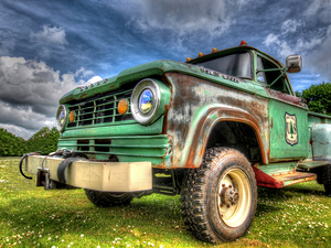 Dodge Power Wagon Sixties Rusty Truck