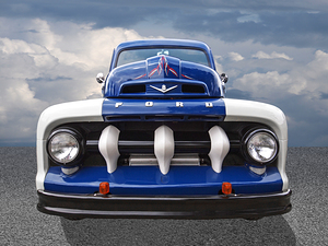 Early Fifties Ford V8 F-1 Truck