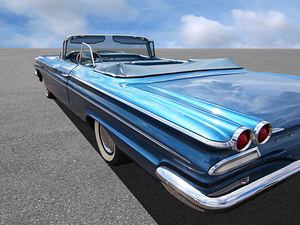 Pontiac Catalina 1960 Convertible Rear Side 