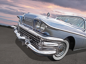Roadmaster At Sunset