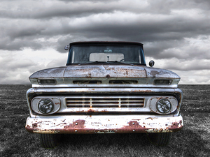Rust and Proud - 62 Chevy Fleetside