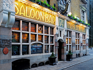 The Black Friar Saloon Bar London Pub