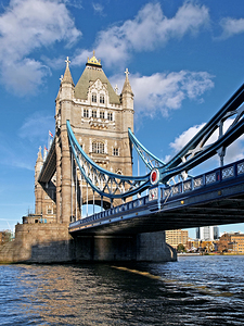 Tower Bridge London Vertical
