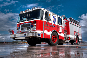 USAF Lakenheath Fire Truck