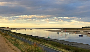 Wells Next The Sea Harbour Sunset