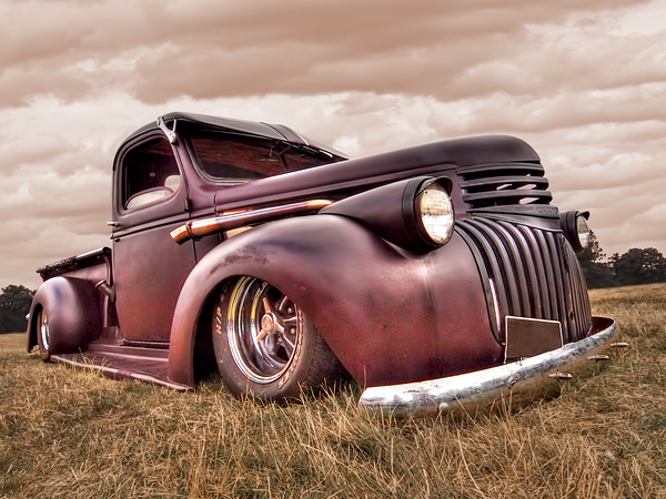 1941 Rusty Chevrolet Print