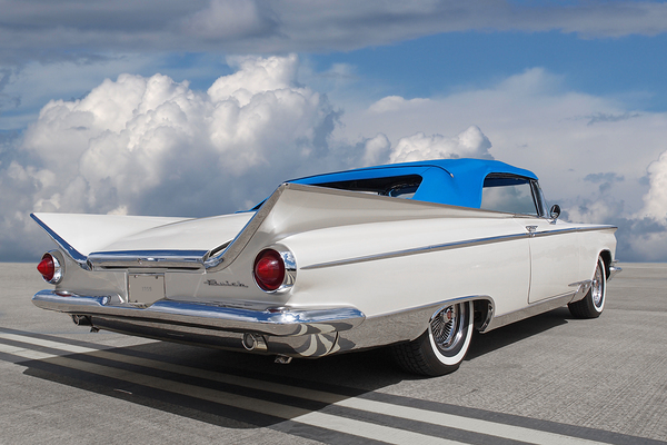 1959 Buick Convertible Rear Print