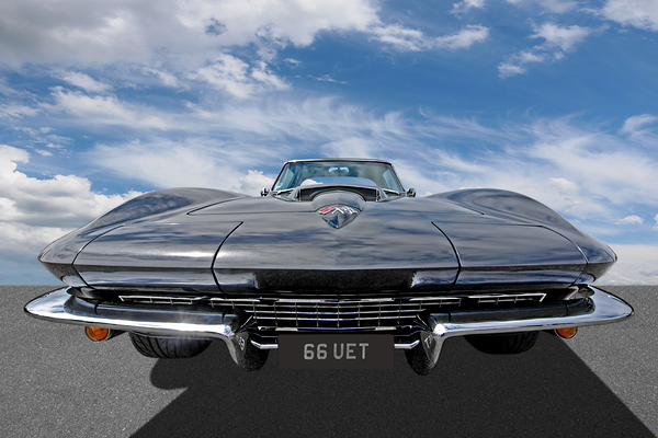 66 Vette Stingray Print