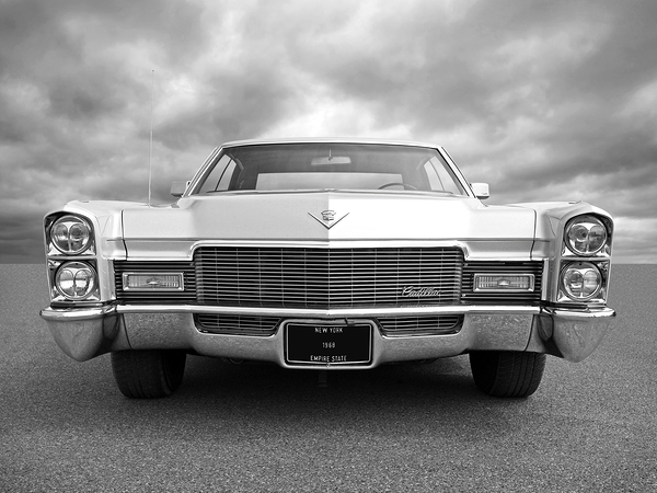 1968 Cadillac Front Print