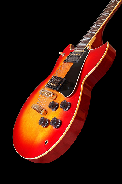 Electric Sunburst Guitar Print