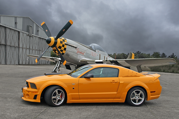 High Flyers - Mustang and p51 Print