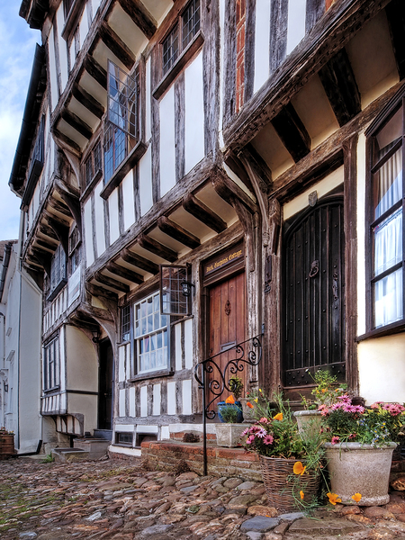 Medieval British Architecture - Dick Turpins Cottage Thaxted Print