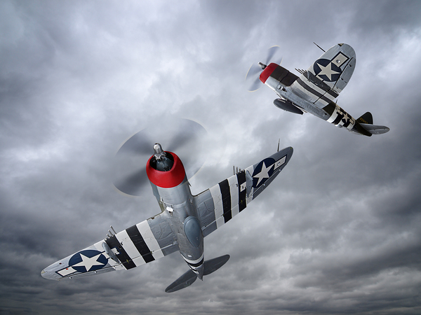 p-47 Thunderbolt Aircraft Print