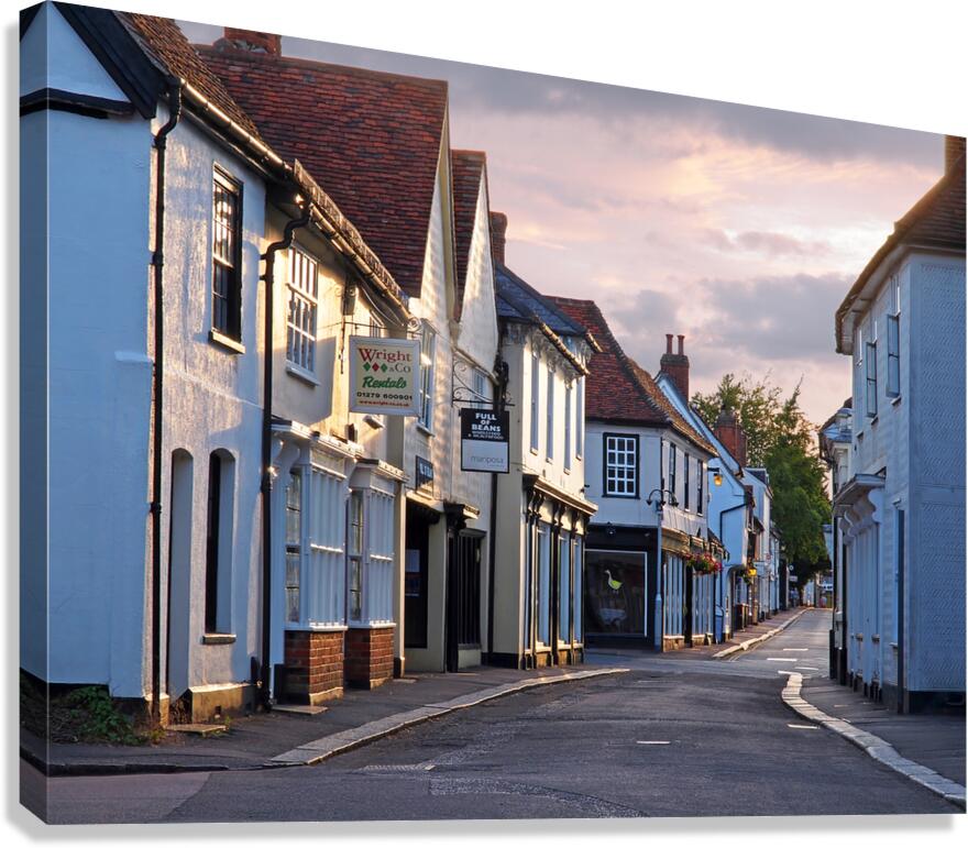Church Street Sawbridgeworth Canvas Print