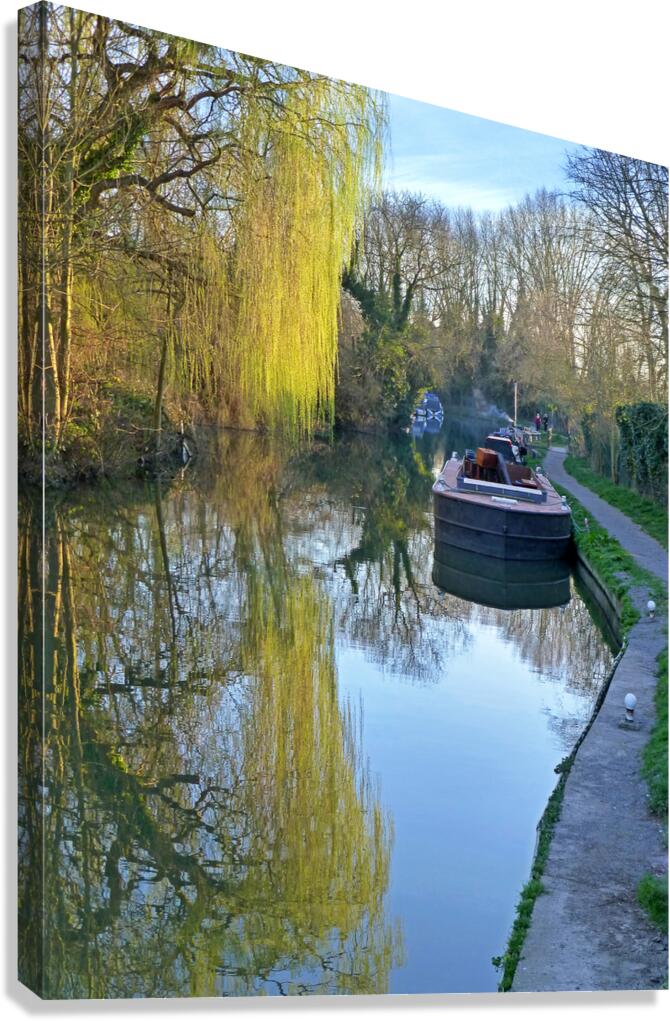River Reflections Canvas Print