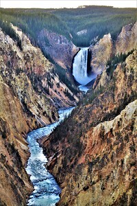 Yellowstone falls