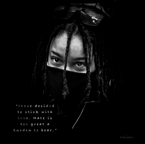 10038 A Portrait of a Protester 20 BLM by John Gilsenan