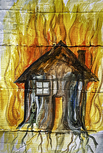 10844 Burning Down Our House    by John Gilsenan