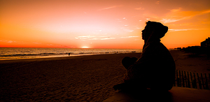 Watching the waves