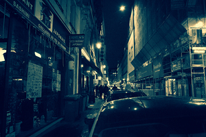 Paris Streets at Night