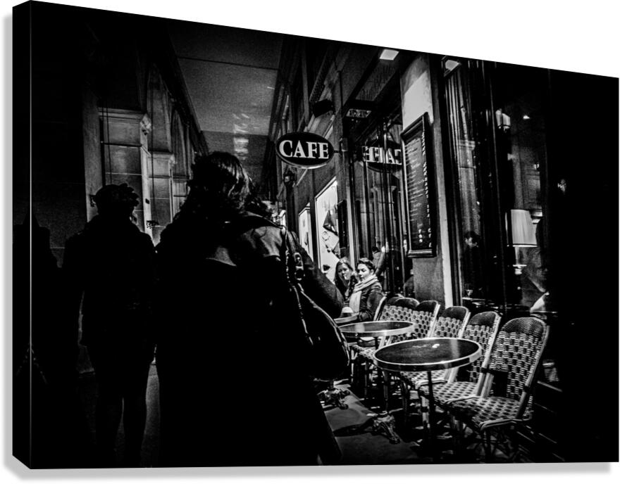 Paris Cafe Canvas Print