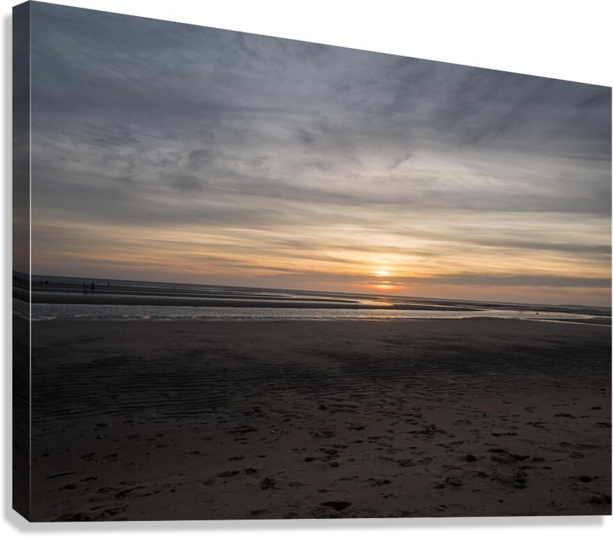 Cape Cod Bay Sunset Canvas Print