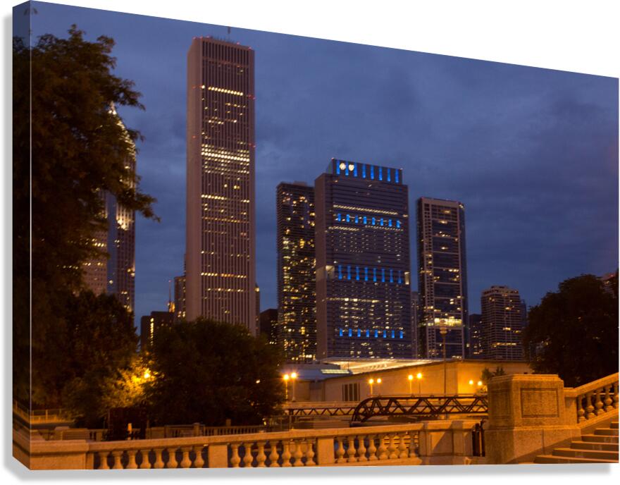 Chicago Skyline Canvas Print