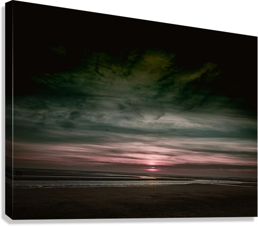 Sinking Sun Canvas Print