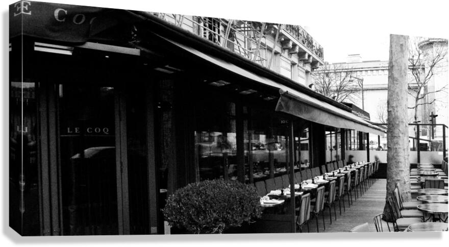 Quite Seating Canvas Print
