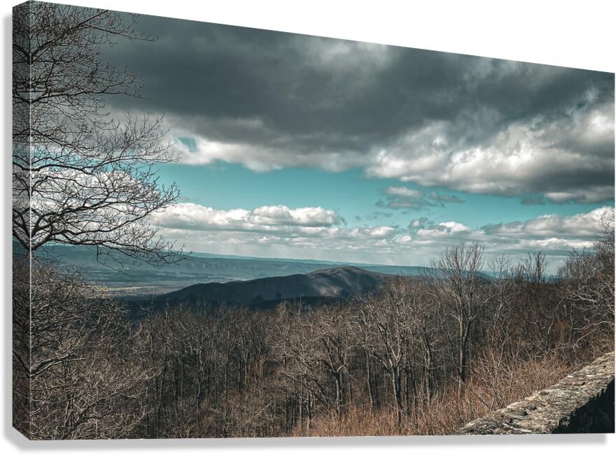 Mountain Clouds Canvas Print