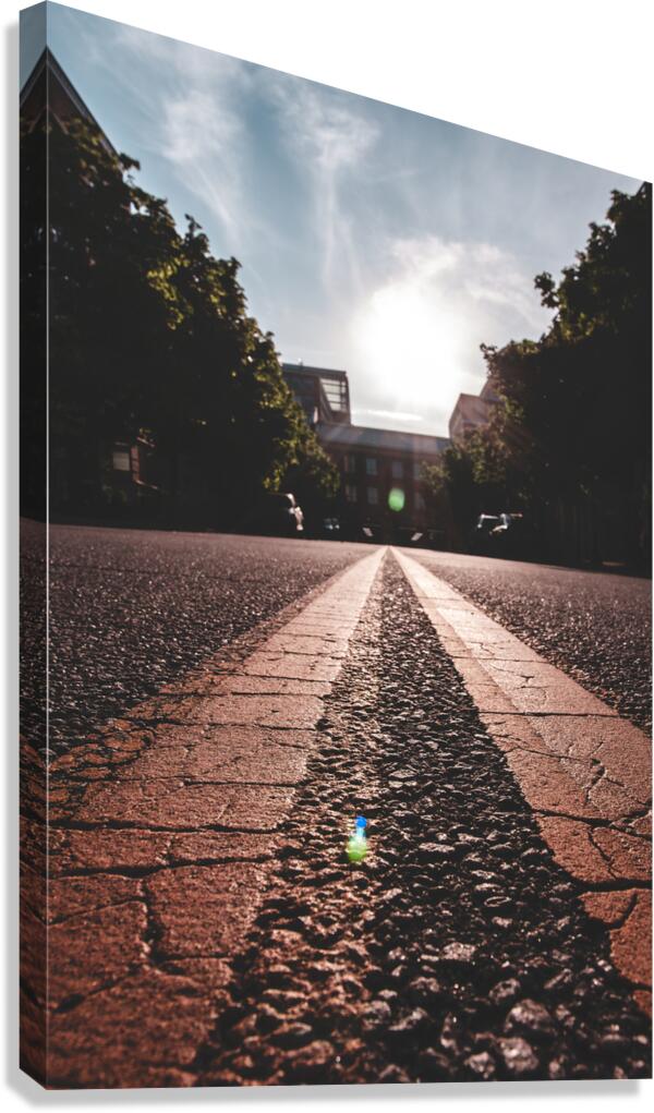 No Passing Canvas Print