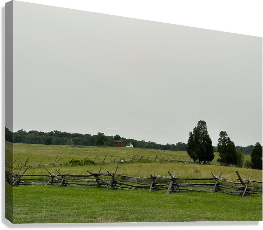 Rustic Fence Canvas Print