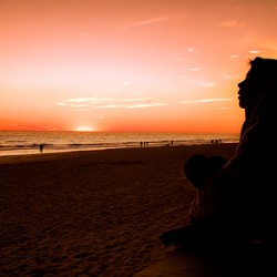 Watching the waves