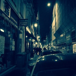 Paris Streets at Night