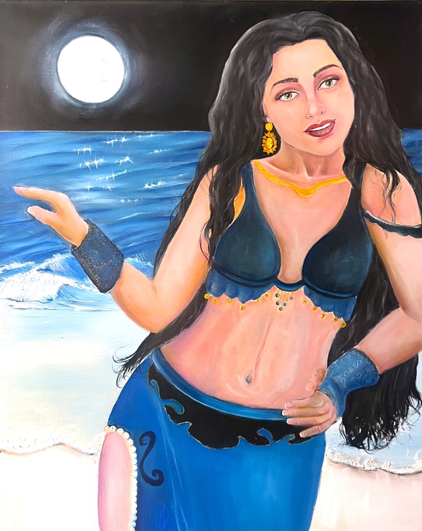 Au Clair De La Lune by L art Des Femmes Du Monde