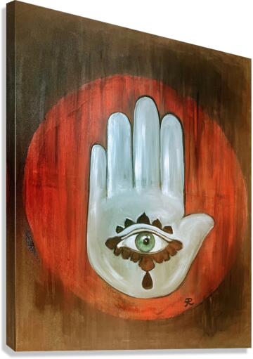 Hamza hand Canvas Print